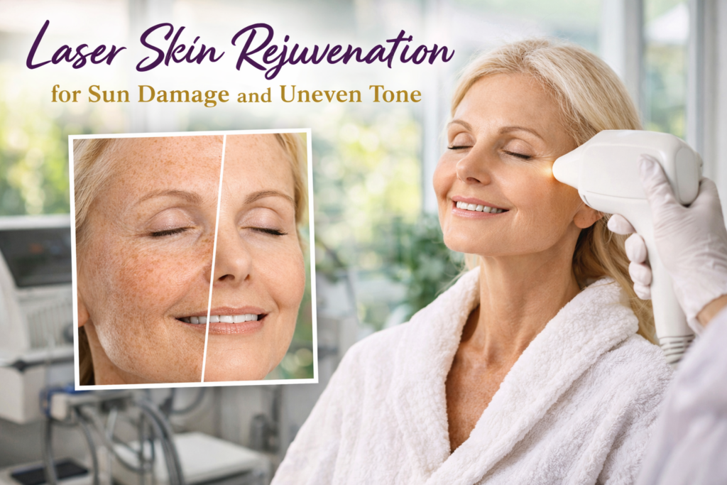Laser Skin Rejuvenation for Sun Damage and Uneven Tone
