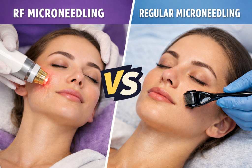 Is RF Microneedling Better Than Regular Microneedling?