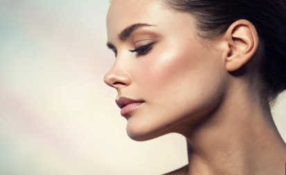 sharp jawline after dermal filler treatment in san diego