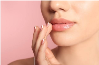 smooth, enhanced lips after lip filler treatment